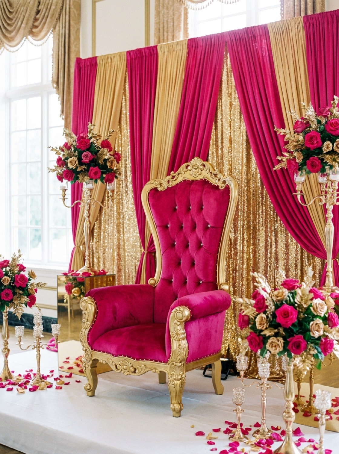 Sweet fifteen decor by Vazquez Dream Events